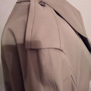 London fog trench coat